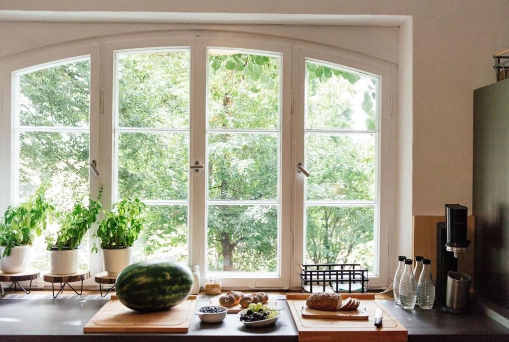 Ferienwohnung In Der Villa Sana Mit Grossem Garten Rofingen ภายนอก รูปภาพ